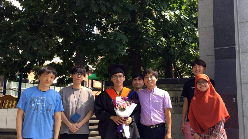 여민수 석사 졸업